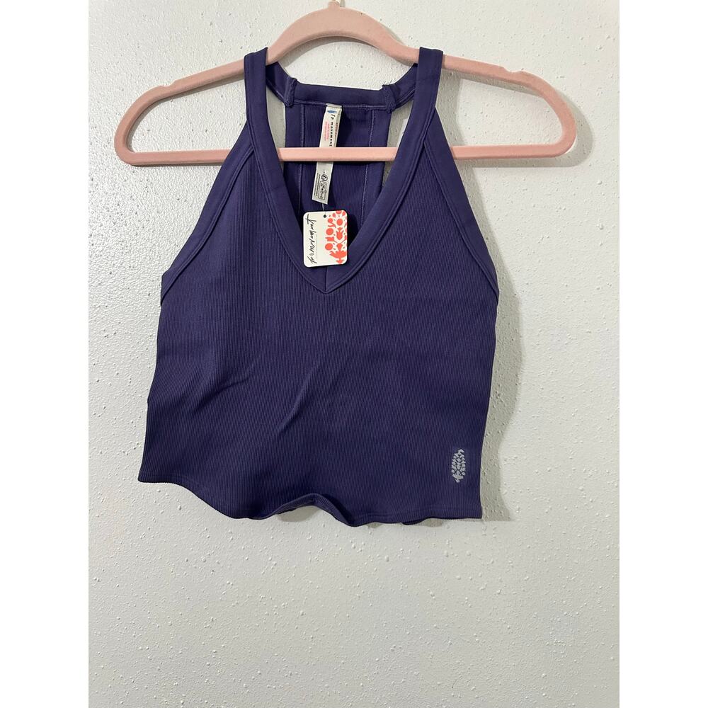 Free people movement graphite color tank top XL NWT